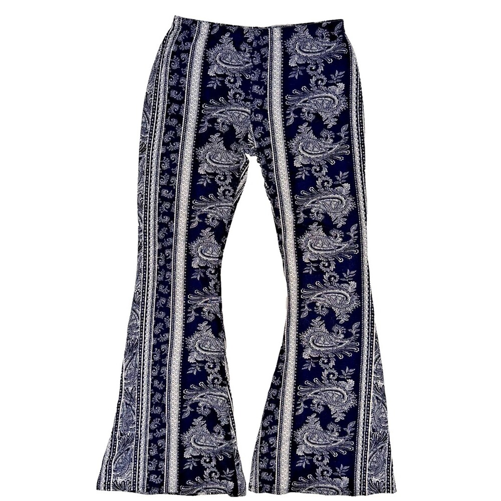 Anthropologie Junie Clothing Flared Stretch Pants Women's Junior's M/L